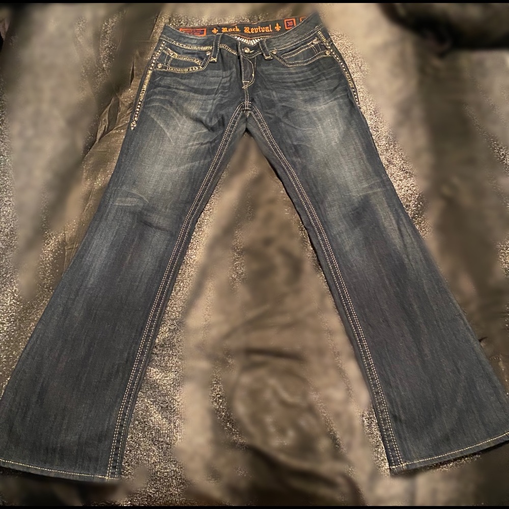 EUC- Rock Revival size 30 Gwen Boot, inseam 33.